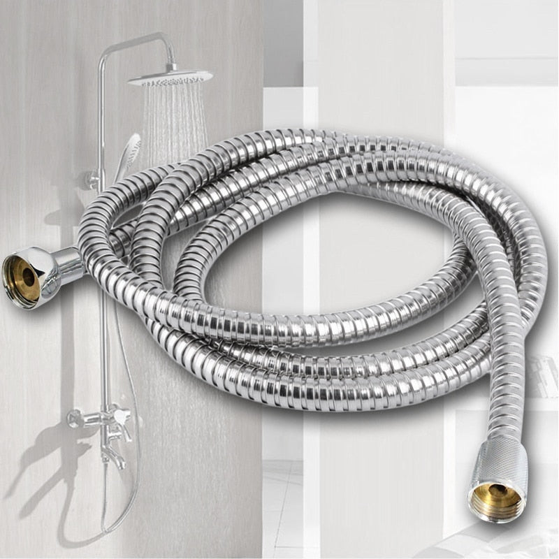 1.5m/2m/3m Flexible Shower Head Hose Gasket Plumbing
