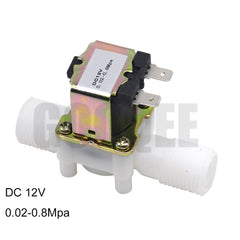 1/2" Plastic Solenoid Valve 12V 24V 220V