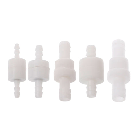 Plastic One-Way Non-Return Water Inline Fluids Check Valves for Fuel Gas Liquid