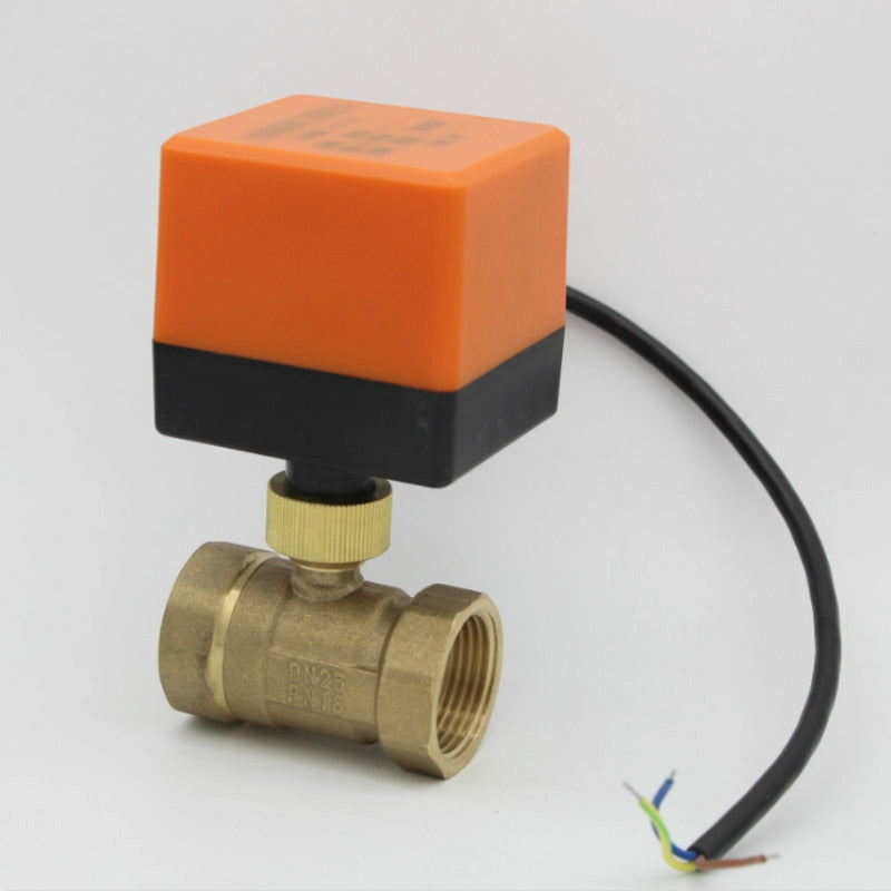 AC220V /24V DC12V/24V  2 way brass valve